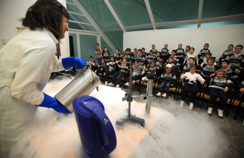 espectáculo de ciencia