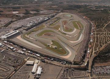 vista aerea del circuito ricardo tormo
