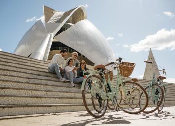 Alquiler de bici y audioguia con Flight Mode