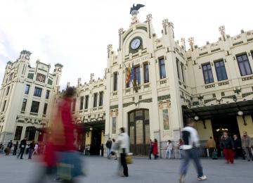 estación del norte fachada principal